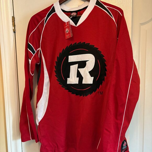 New With Tags (NWT) Ottawa RedBlacks CFL Jersey - Size Medium - Picture 1 of 5